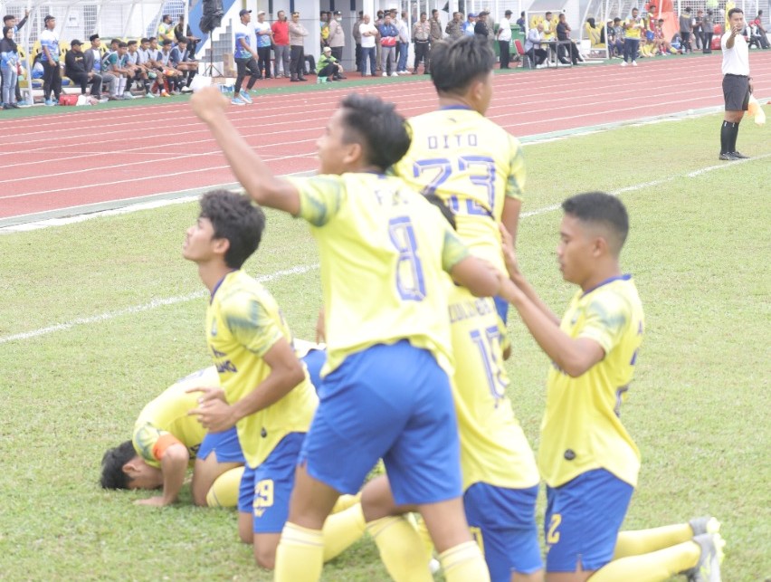 Foto Sepak Bola Porprov Banten 2022, Kota Tangerang - Kota Serang