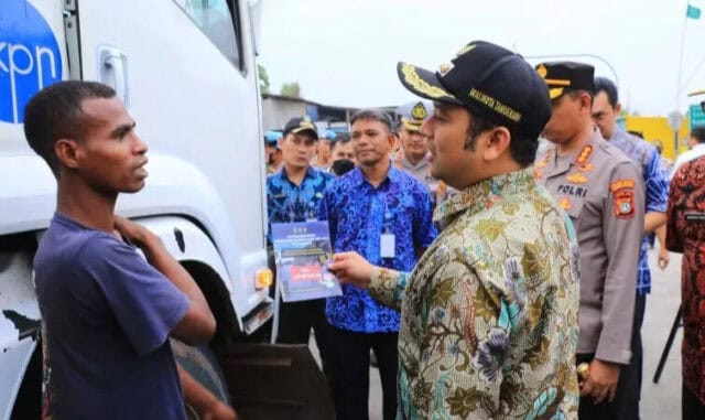 Tegas! Giliran Walikota -Kapolres Kompak Pantau Pengawasan Jam Operasional Truk