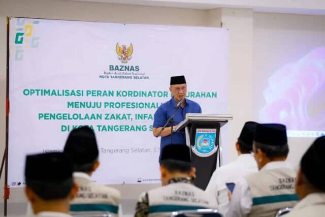 Wujudkan Pengelolaan Zakat, Infaq, dan Sedekah yang Profesional, Sekda Bambang Lantik Korkel