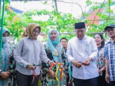 Tumbuhkan Minat Baca Masyarakat, Benyamin Resmikan TBM Perbas