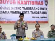 Kapolres Metro Tangerang Kota Harapkan Peran Warga Jaga Lingkungan