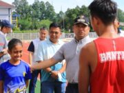Semangati Atlet Porprov Banten, Arief: Harus Optimis Juara