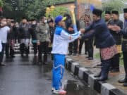 Kirab Api Awali Pelaksanaan Porprov Banten ke- 6 di Kota Tangerang
