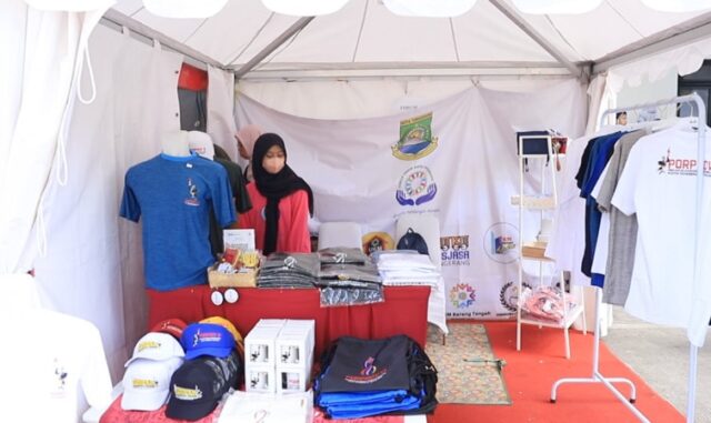 Ada di 48 Venue, Merchandise Porprov VI Banten Hasil UMKM Kota Tangerang