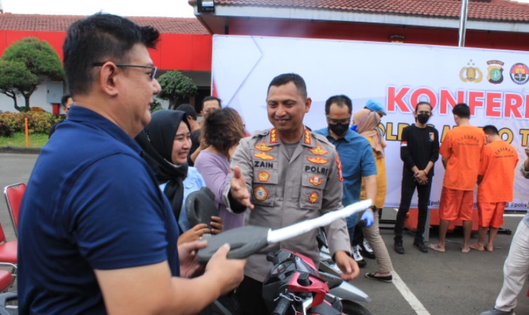 Spesialis Curanmor Beraksi di 100 Lokasi di Tangerang Raya Dibekuk Polisi