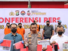 Polisi Ungkap Kasus Judi Online dan Tertutup di Tangerang