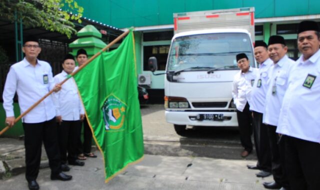 Duka Gempa, Kemenag Kota Tangerang Distribusikan 1 Truk Logistik ke Posko Kemenag Cianjur
