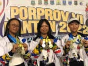 Sabet 4 Emas, Tim Golf Kota Tangerang Juara Umum Porprov Banten 2022