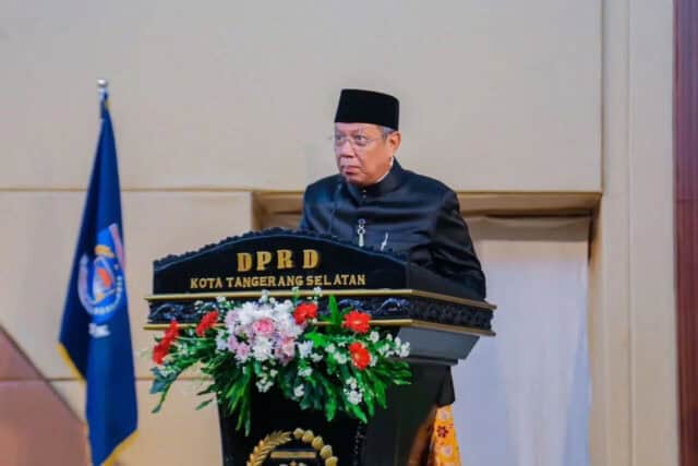 Paripurna HUT ke-14 Tangsel, Benyamin Sampaikan Capaian Pemkot