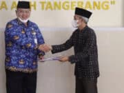 HUT Korpri ke- 51, Pemkot Tangerang Lakukan Santunan