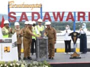 Presiden Jokowi Resmikan Bendungan Sadawarna di Kabupaten Sumedang