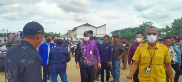 Bupati Lakukan Peletakan Batu Pertama Pembangunan BLK di Kosambi