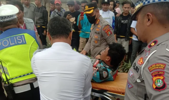 Respon Cepat Kapolrestro Tangerang Kota Tangani Korban Drag Race