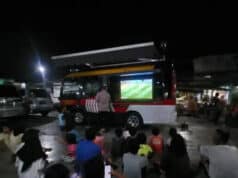 Nobar Piala Dunia 2022 di Kampung Inggris, Terasa Beda