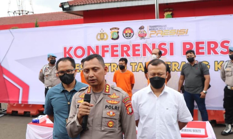 Tak Ada Kompromi, Polres Metro Tangerang Kota Berantas Judi Online dan Tertutup