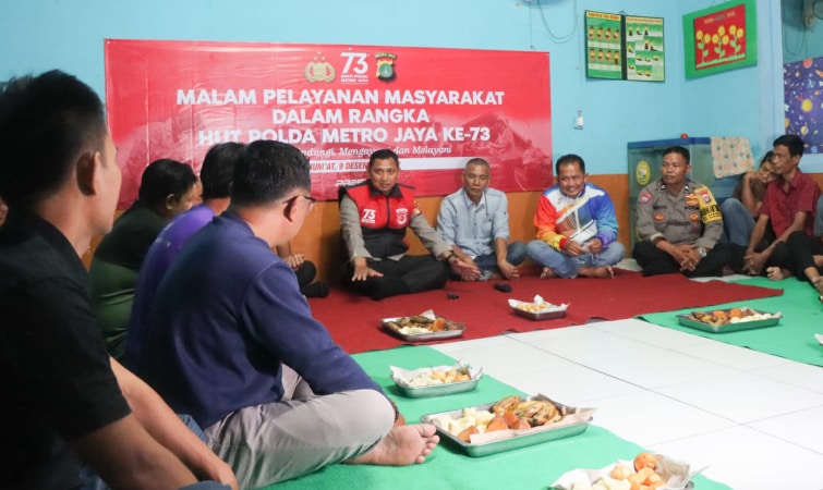 Rangkaian 73 Tahun Polda Metro Jaya, 157 RW se-Kota Tangerang Disambangi Polisi