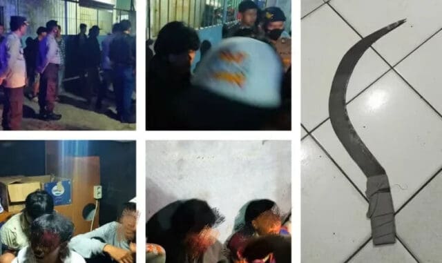 Bawa Sajam Hendak Tawuran di Cipondoh, 4 Remaja Dihakimi Warga, Beruntung Diamankan Polisi