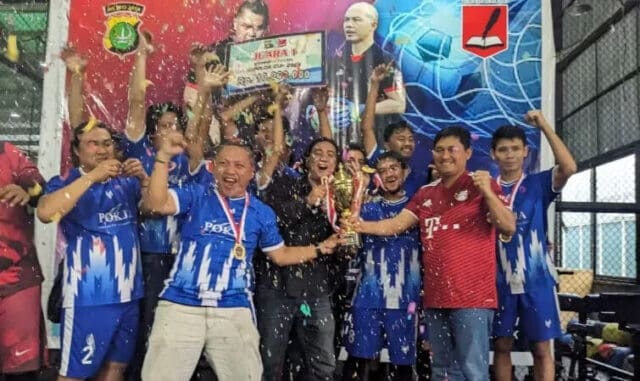 Pokja Wartawan Harian Tangerang Raya Juara Futsal Kapolda Cup 2022