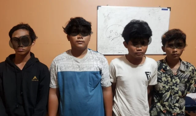 Serem! Mau Tawuran Pakai Bom Molotov, Empat Remaja di Tangerang Ditangkap