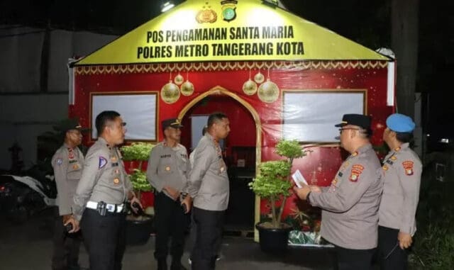 Masyarakat Diminta Ikut Jaga Situasi Kondusif Jelang Nataru di Tangerang