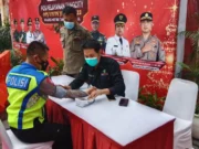 Personil Pengamanan Nataru di Kota Tangerang di Cek Kesehatan, Ini Hasilnya