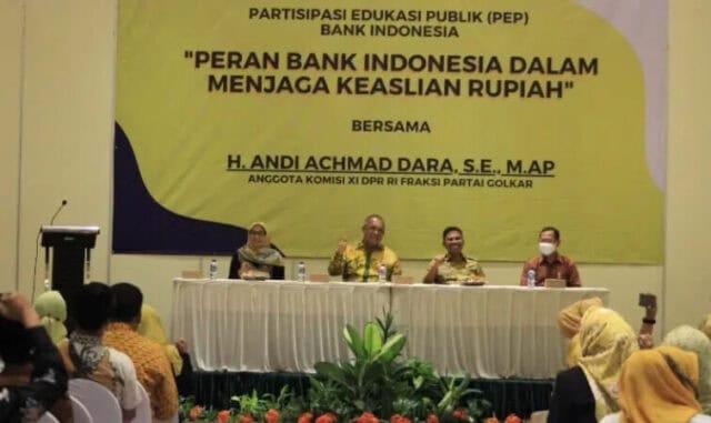 Gandeng BI, Anggota DPR-RI Andi Achmad Dara Gelar Partisipasi Edukasi Publik Cinta Rupiah di Kota Tangerang