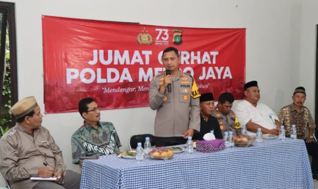 Jum'at Curhat, Polrestro Tangerang Kota Sambangi 157 RW se- Kota Tangerang