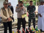 Forkopimcam, polsek Pakuhaji Gelar Pemusnahan barang bukti hasil sitaan Operasi Sikat Jaya