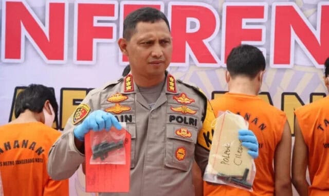 Desember, 10 Pelaku Curanmor Ditangkap Polisi di Kota Tangerang