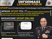 Melalui SP2HP Online, Kini Masyarakat Bisa Cek Perkembangan Kasus di Polda Banten