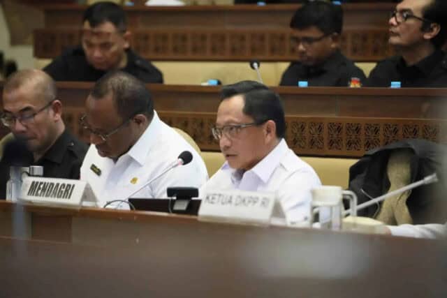 Raker dengan DPR RI, Mendagri Uraikan Dukungan Pemerintah dan Pemda Siapkan Pemilu 2024