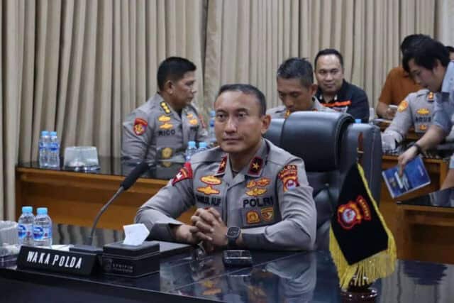 Wakapolda Banten Ikuti Rapat Koordinasi Khusus Penanggulangan Kebakaran Hutan dan Lahan Secara Virtual