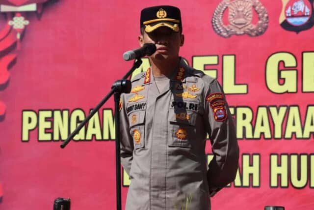 Jelang Perayaan Imlek, Polresta Tangerang Laksanakan Apel Gelar Pasukan