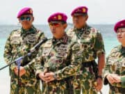 Kapolri Disematkan Jadi Warga Kehormatan Marinir, Sinergitas TNI-Polri Makin Kokoh