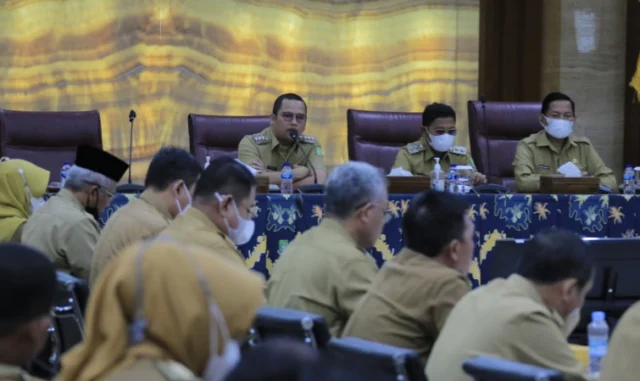 Rapat Awal Tahun, Arief Minta Jajaran Gaspol Untuk Masyarakat Kota Tangerang