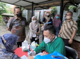 Percepatan Eliminasi TBC, Dinkes Kota Tangerang Lakukan Kick Off Skrining Mobile