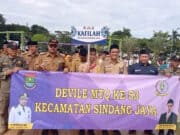 Camat sindang jaya iringi 44 kafilah sebagai Perwakilan MTQ,
