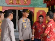 Jelang Imlek 2023, Polisi Kunjungi Sejumlah Vihara di Tangerang