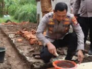 Polri Peduli, Polres Metro Tangerang Kota Bedah Rumah Ustad di Pakuhaji