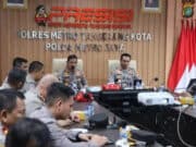 Polres Metro Tangerang Kota Rakor Pengamanan Perayaan Imlek 2574, Ini Skemanya