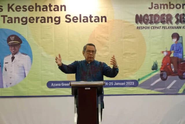 Hadir di Jambore Ngider Sehat, Benyamin: Gencarkan Edukasi dan Maksimalkan Pelayanan