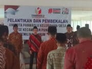 Ketua Panwaslu Lantik 29 PKD di Tiga Kecamatan