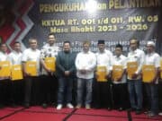Puluhan Pengurus RT di RW 05 Kelapa Dua Resmi Dilantik