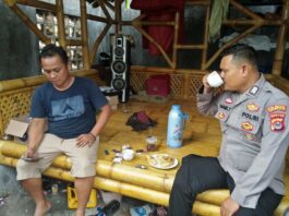Personil Polsek Baros Polresta Serang Kota Giat Patroli Siang Hari Guna Himbau Kamtibmas
