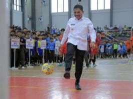 Rangkaian HUT Kota Tangerang ke-30, Ratusan Pelajar Ikuti Turnamen Futsal
