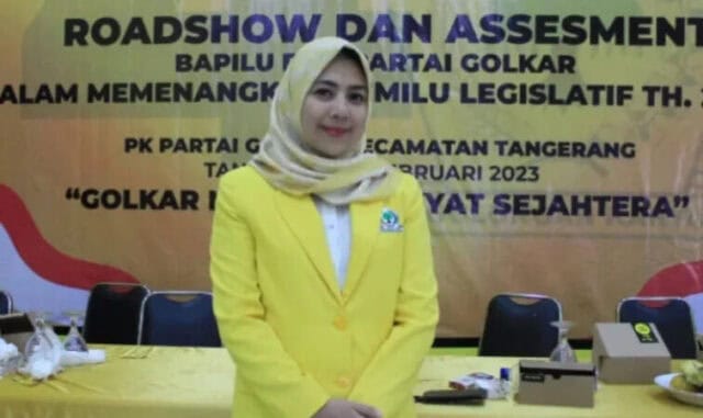 Golkar Kota Tangerang Pasang Caleg Muda Untuk Raih 10 Kursi, Ini Chairany Savitri