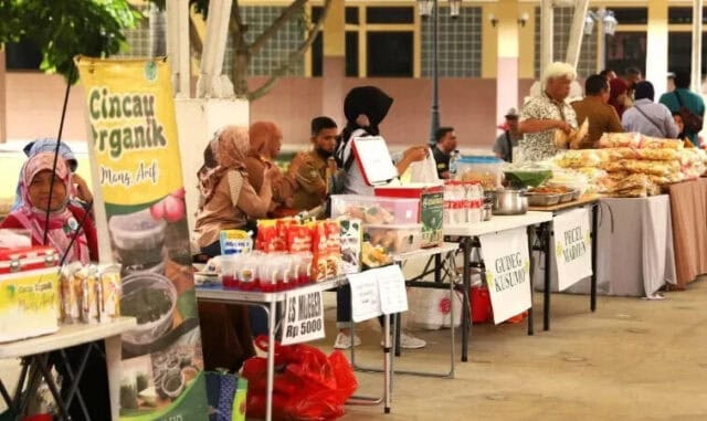 Rutin Digelar, Disperindagkop UKM Buka Bazar UMKM di Puspemkot Tangerang