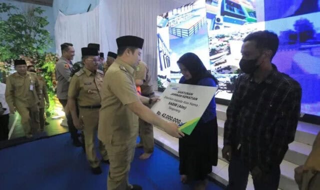 Tasyakuran Pembangunan di 2 Kecamatan, Arief: Manfaatkan dan Rawat Hasilnya