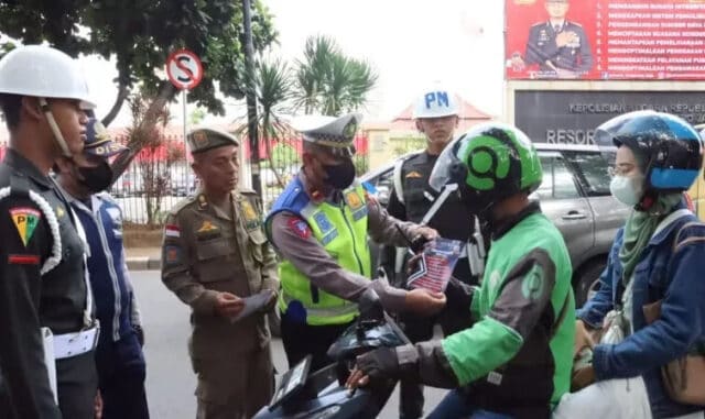 Operasi Keselamatan Jaya 2023 Dimulai, Wali Kota Benyamin Pimpin Apel Gelar Pasukan