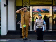 Operasi Keselamatan Jaya 2023 Dimulai, Wali Kota Benyamin Pimpin Apel Gelar Pasukan